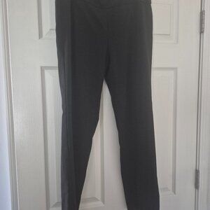 size 6 short black ankle pants